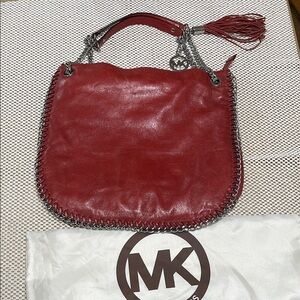Michael Kors Butterly Leather Chain Purse
